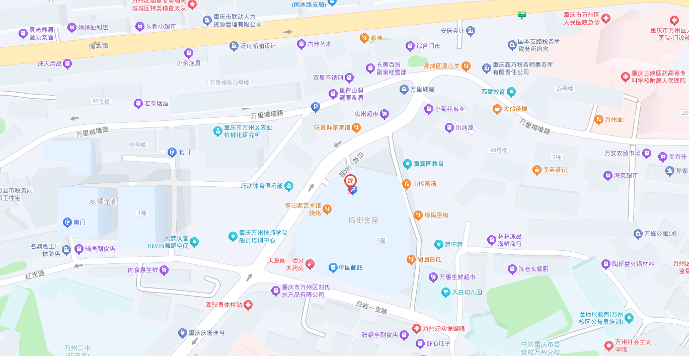 校区地图